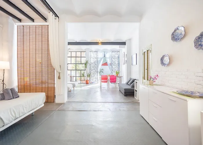 Vintage Con Wifi Y Terraza Privada Daire *