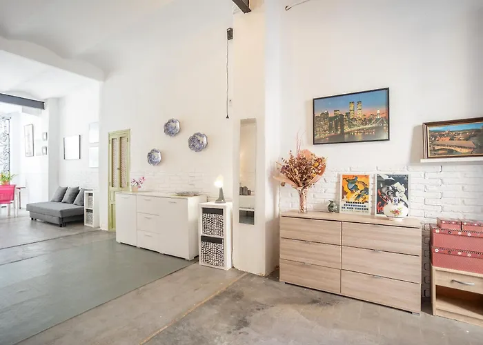 Vintage Con Wifi Y Terraza Privada Daire