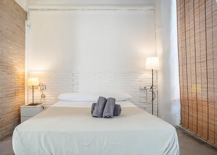 Vintage Con Wifi Y Terraza Privada Daire Valensiya
