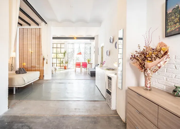 Vintage Con Wifi Y Terraza Privada Daire